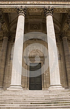 Classical antic architecture photo