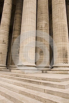 Classical antic architecture photo