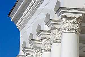 Classical architectural columns
