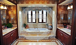 Classical bathroom