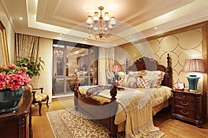 Classical bedroom