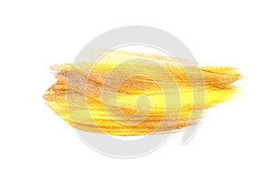 Classical blue paint stroke