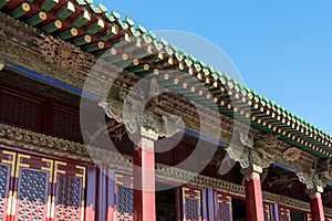 Classical chinese roof