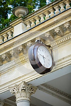 Classical colonnade in Karlovy Vary