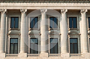 Classical columns photo