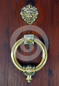 Classical doorknob photo