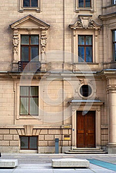 Classical facade in Berlin
