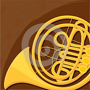 Classical french horn