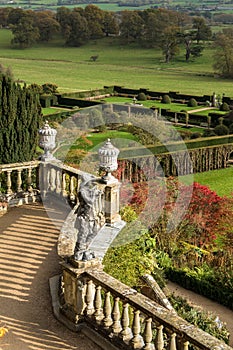 Classical Garden Landscape in Wales