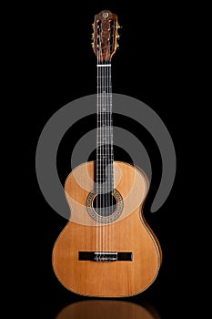 Classical guitar acoustic made by luthier Luciano Queiroz