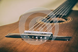 Classical Guitar Bridge