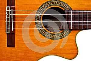 Classical guitar/isolated