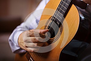 Classical Guitar Player