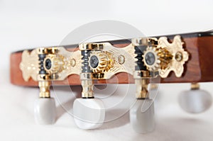 Classical guitar: tuning peg