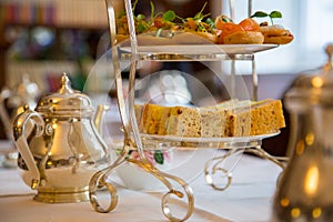 Classical London afternoon tea