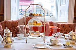 Classical London afternoon tea photo