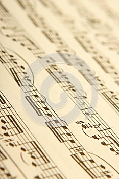 Classical sheet music