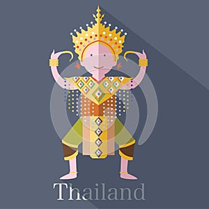 Classical Thai tune of Thailand