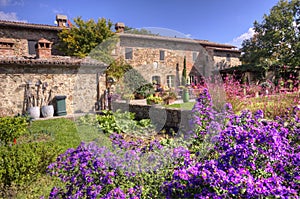 Classical Tuscan country house