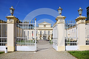 Classicism chateau KynÅ¾vart, West Bohemia, Czech republic