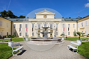 Classicism chateau KynÅ¾vart, West Bohemia, Czech republic