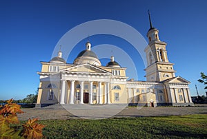 Classicism style cathedral, Russia photo