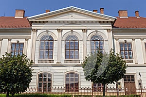 Classicist building in Szombathely, Hungary photo
