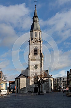 Classicistic Saint Peters church, Puurs, Belgium