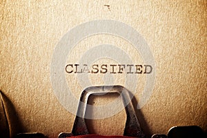 Classified concept view