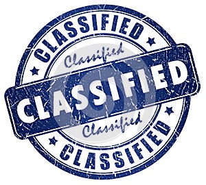 Classified stamp