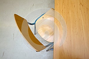 Classroom chair and desk