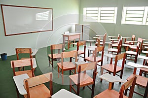 Classroom of a public school