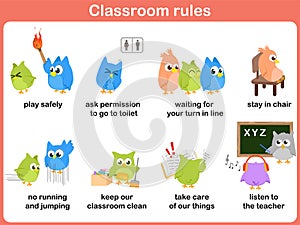Classroom rules for kids