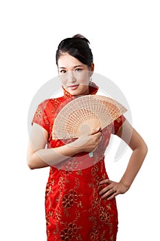 Classy asian woman photo