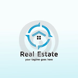 Classy logo for property management company