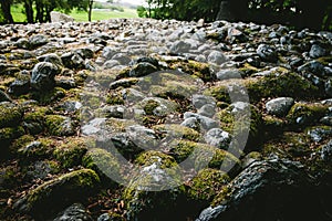 Clava cairns prehistoric site in scotland