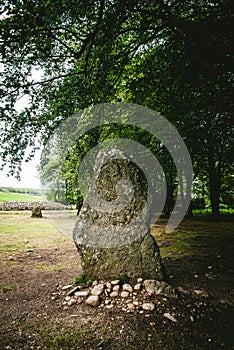 Clava cairns prehistoric site in scotland