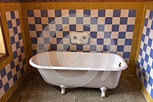 Claw foot tub from the early 1900s photo