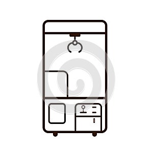 Claw Machine outline icon