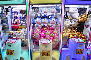 Claw Machines with Anime Prizes photo