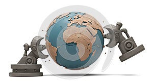 Claws Crushing Earth