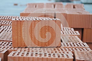 Clay bricks