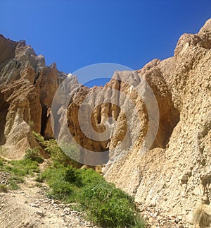 Clay cliffs Omarama