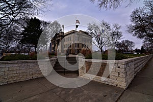 Clay County Court house vermillion SD South Dakota