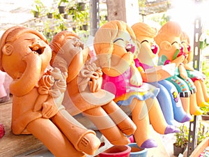 Clay Dolls