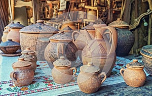 Clay jars
