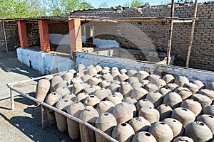 Clay Pisco Jars