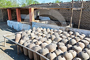 Clay Pisco Jars photo