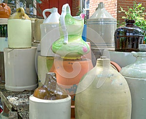 Clay and porcelain Pots and Jug pottery