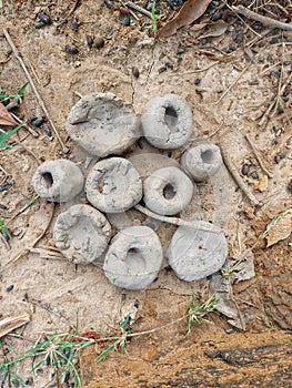 clay pot without wheel,small clay pot in the ground